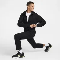 Nike Primary Fleece чоловічі Dri-FIT UV Full-Zip Performance Толстовка з капюшоном колір чорний