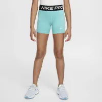 Nike Pro Big детские (Girls') шорты цвет зеленый