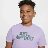 Nike Sportswear Big дитячі футболка колір фіолетовий
