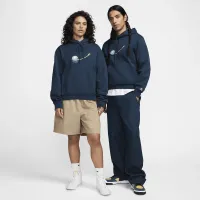 Nike SB Fleece Pullover Skate Толстовка з капюшоном блакитний