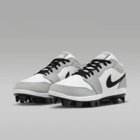 Nike Jordan 1 Retro MCS Low мужские бейсбольные бутсы цвет серый