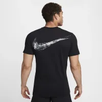 Nike чоловічі Dri-FIT Fitness футболка колір чорний