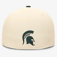 Michigan State Spartans Primetime True чоловічі Nike Dri-FIT College Fitted Hat колір коричневий