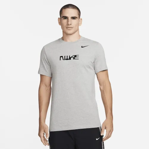 Nike Men's Soccer T-Shirt Grey