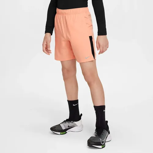 Nike Dri-FIT Challenger Big дитячі (для хлопчиків) тренувальні шорти Orange