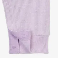 Nike Essentials Baby Short Sleeve Waffle Knit Coverall колір фіолетовий