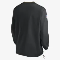 Pittsburgh Steelers Sideline чоловічі Nike NFL Long-Sleeve Вітровка колір чорний