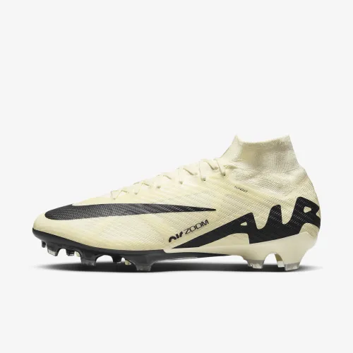 Nike Mercurial Superfly 9 Elite Firm-Ground High-Top футбольные бутсы Yellow