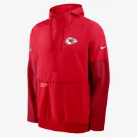 Kansas City Chiefs Well Rounded Anorak чоловічі Nike NFL 1/2-Zip Hooded Куртка колір червоний