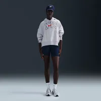 Nike Sportswear Phoenix Fleece жіноча Over-оверсайз Толстовка з капюшоном колір коричневий
