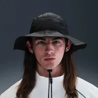Nike Apex Wide-Brim Bucket Hat колір чорний