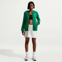 Nike Sportswear Club Fleece жіноча Full-Zip Толстовка з капюшоном колір зелений
