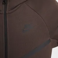 Nike Sportswear Tech Fleece Big детские Full-Zip Толстовка с капюшоном цвет коричневый