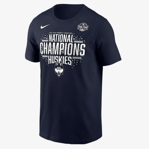 UConn (женская Team) мужские Nike College National Champs футболка синий