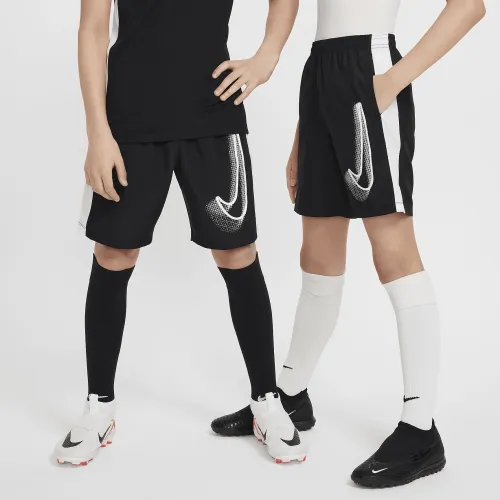 Nike Academy Big дитячі Soccer шорти колір чорний