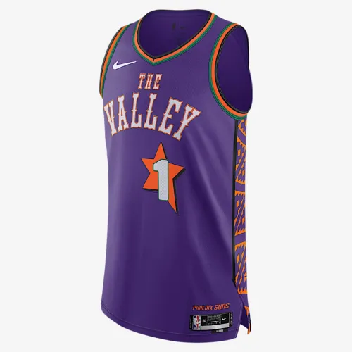 Devin Booker Phoenix Suns 2024/25 City Edition чоловічі Nike Dri-FIT ADV NBA Authentic Jersey колір фіолетовий