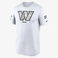 Washington Commanders Salute to Service Primary Edge Legend мужские Nike Dri-FIT NFL футболка цвет белый