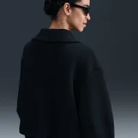 Nike Sportswear Tech Fleece женская оверсайз Blazer цвет черный