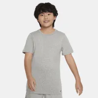 Nike Big дитячі Crew Undershirts (2 пари) колір сірий