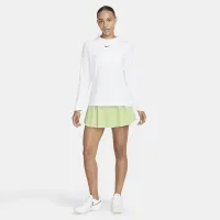 Nike Dri-FIT UV Advantage женская Mock-Neck для гольфа Top цвет белый