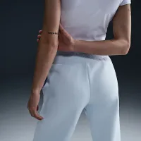 Nike Sportswear Phoenix Fleece женская С высокой Талией Wide-Leg Sweatpants синий