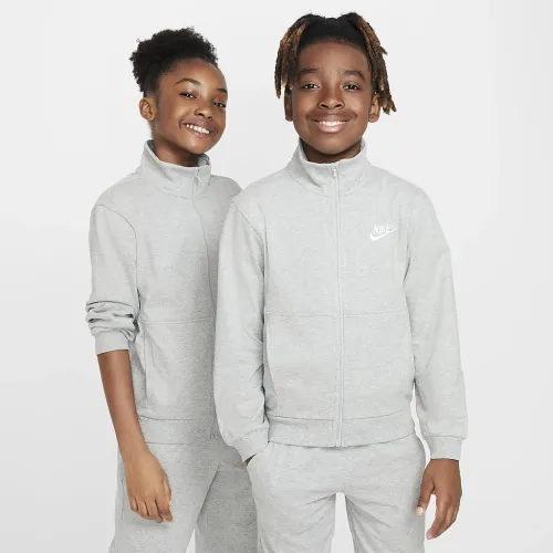 Nike Sportswear Club Big детские Full-Zip Knit Куртка цвет серый