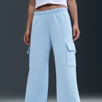 Nike Sportswear Phoenix Fleece женская Cargo Sweatpants синий