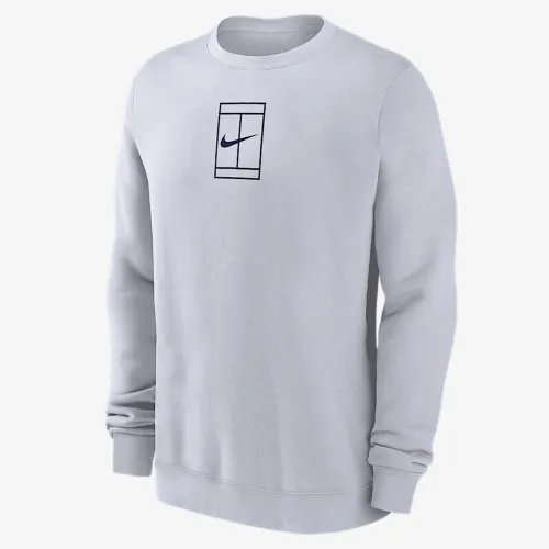 Nike Club чоловічі Tennis Fleece Crew колір білий