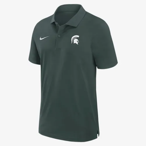 Michigan State Spartans Sideline чоловічі Nike Dri-FIT College Polo колір зелений