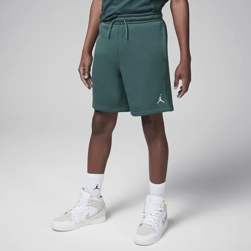 Nike Jordan MJ Brooklyn Fleece Essentials Big детские шорты цвет зеленый