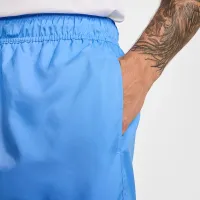 Nike Club мужские Woven Flow шорты синий