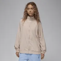 Nike Jordan Sport жіноча Dri-FIT Woven Куртка колір коричневий
