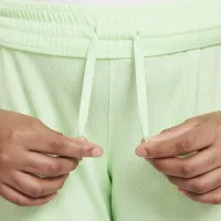 Nike Dri-FIT Fly Crossover Big дитячі (Girls') баскетбольні шорти (Extended Size) колір зелений