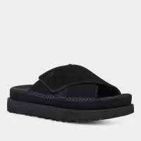 Шльопанці Ugg Goldenstar Cross Slide 1137910-BLK - Чорні