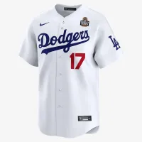 Shohei Ohtani Los Angeles Dodgers 2024 World Series Men’s Nike Dri-FIT ADV MLB Limited Jersey колір білий