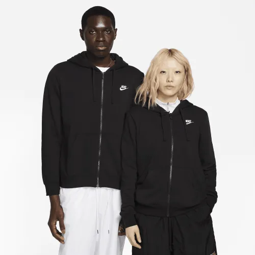 Nike Sportswear Club Fleece жіноча Full-Zip Толстовка з капюшоном колір чорний