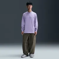 Nike Sportswear Premium Essentials мужские Long-Sleeve футболка цвет фиолетовый