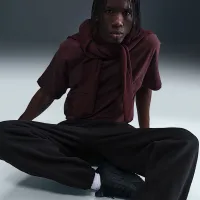Nike Solo Swoosh мужские Cuffed Fleece Pants цвет черный