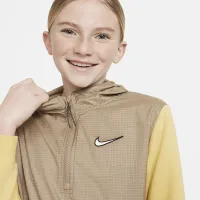 Nike Outdoor Play EasyOn Big дитячі Fleece Толстовка з капюшоном Yellow