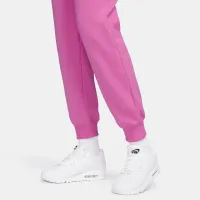 Nike Sportswear Phoenix Fleece женская С высокой Талией Joggers цвет красный