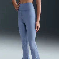 Nike One Girls' Dri-FIT Flaколір червоний лосіни блакитний