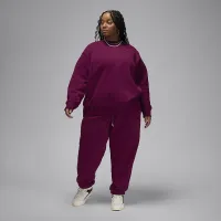Nike Jordan Flight Fleece женская Pants (большие размеры) цвет красный
