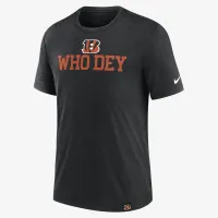 Cincinnati Bengals Blitz чоловічі Nike NFL футболка колір чорний