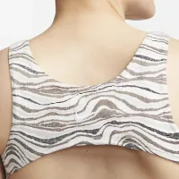 Nike Yoga Dri-FIT Luxe женская Tank Top цвет коричневый