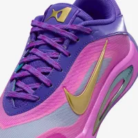 Nike A'One A'ja Wilson Big детские баскетбольные Кроссовки цвет фиолетовый