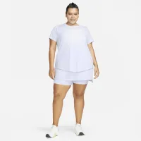 Nike Dri-FIT Bliss жіноча Mid-Rise тренувальні Skort (великі розміри) колір фіолетовий