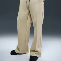 Nike Tech чоловічі Wide-Leg Fleece Pants колір коричневий