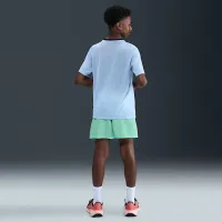 Nike Multi Big детские Dri-FIT тренировочные шорты цвет зеленый