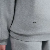 Nike NOCTA мужские Fleece Толстовка с капюшоном цвет серый