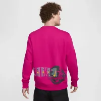 Nike Sportswear Club Fleece мужские Crew-Neck French Terry свитшот Pink